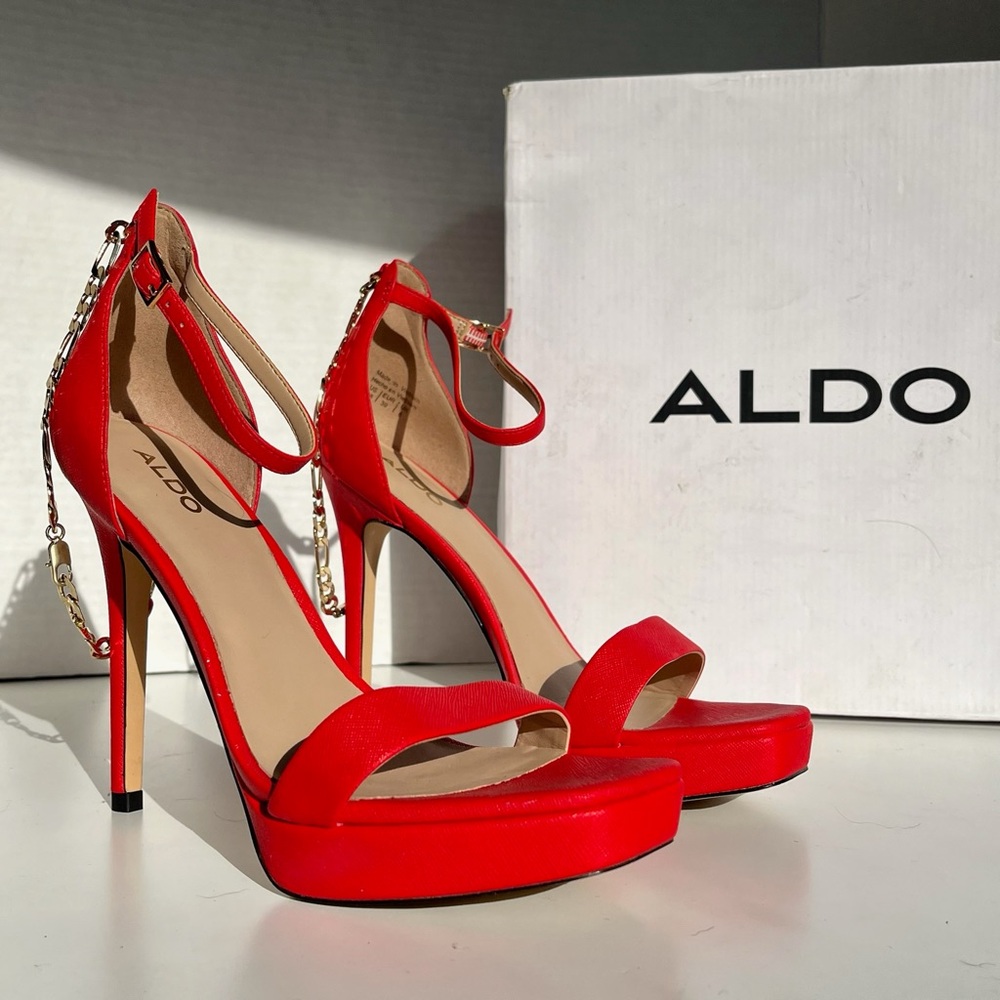 Aldo Scarlettchain High Heel Sandal